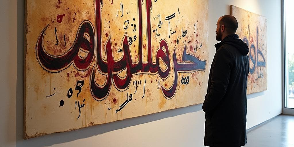 Del alif a la zain: arte caligráfico en movimiento
