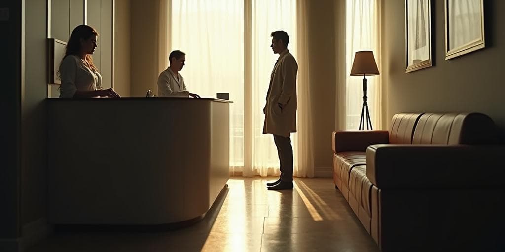 EL RECEPCIONISTA SIEMPRE LLAMA DOS VECES