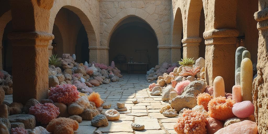 Mercadillo de Minerales de la Escuela de Minas
