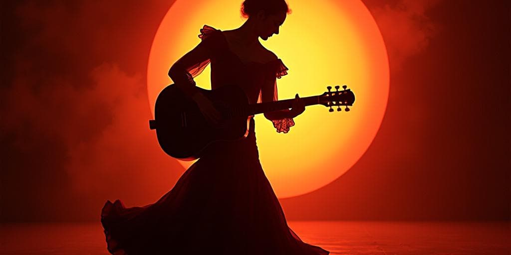 Loreto de Diego (cante) y José Almarcha (toque). PEÑA FLAMENCA DE LAVAPIÉS